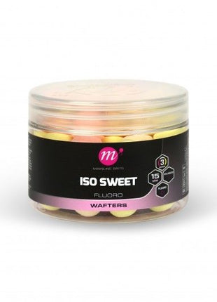 Mainline ISO Sweet Fluoro Dumbell Wafters 12x15mm PYW by Billing Tackle