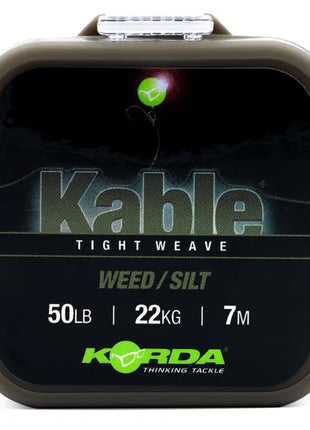 Korda Kable Tight Weave (22kg / 25m) by Billing Tackle