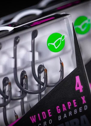 Korda KamaKura Wide Gape X Hooks | All Sizes Available | Full Range by Billing Tackle