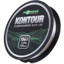 Korda Kontour Fluorocarbon Main Line 200m by Billing Tackle
