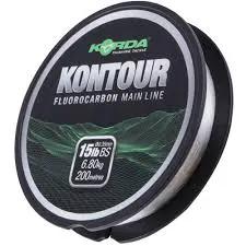 Korda Kontour Fluorocarbon Main Line 200m by Billing Tackle