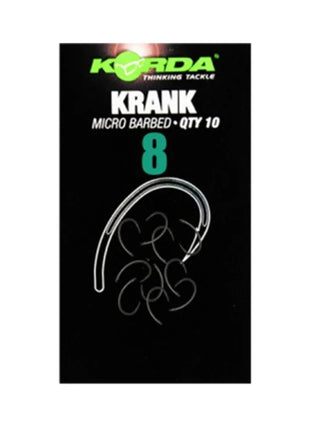Korda Krank Hooks | All Sizes Available | Full Range by Billing Tackle