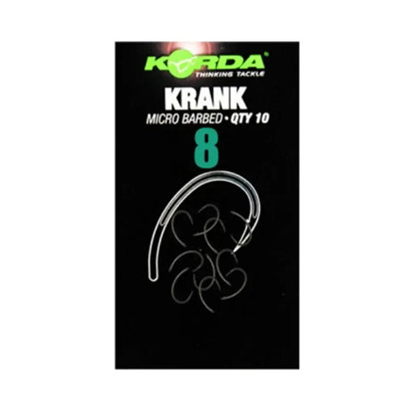 Korda Krank Hooks | All Sizes Available | Full Range by Billing Tackle
