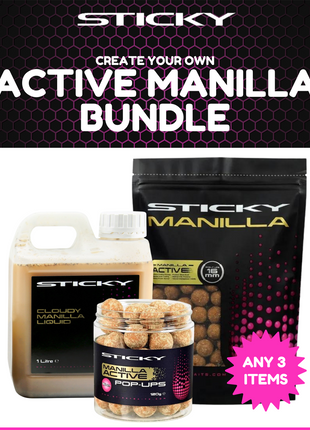 Active Manilla Sticky Baits Bundle - Choose Any 3 Items: Perfect Session Pack