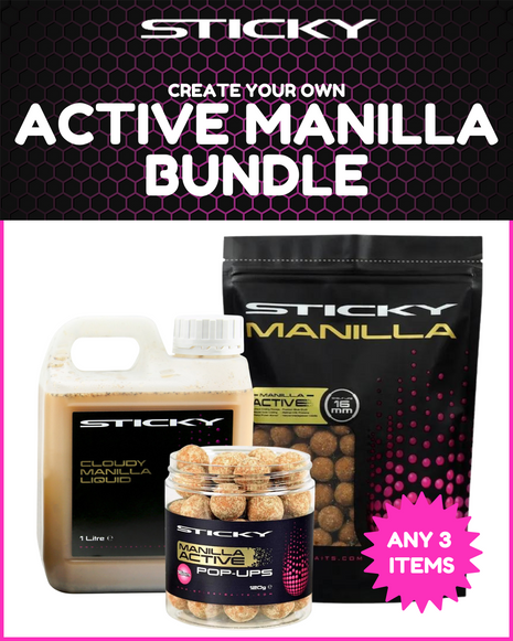 Active Manilla Sticky Baits Bundle - Choose Any 3 Items: Perfect Session Pack