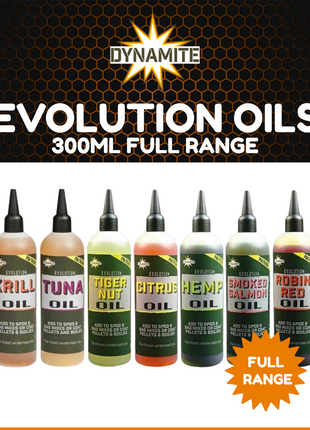 Dynamite Baits Evolution Oils Pva Friendly All Flavours 300ml