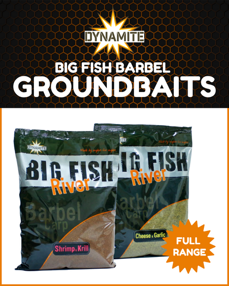 Dynamite Baits Big Fish Barbel River Groundbait Range - All Flavours