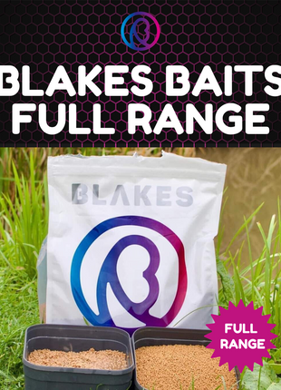 BLAKES Baits Pellets Groundbaits - FULL RANGE of Premium High Attract Baits
