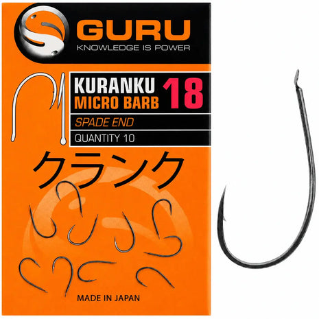 Guru Kuranku Micro Barb Spade End | ALL SIZES by Billing Tackle