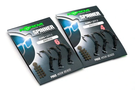 Korda Kurv Spinner Hook Sections