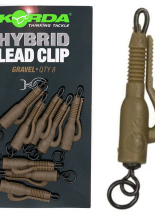 Korda Hybrid Lead Clip Ring Swivel by Billing Tackle