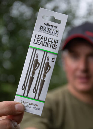 Korda Basic Lead Clip Leaders x2 by Billing Tackle