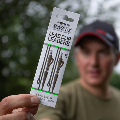 Korda Basic Lead Clip Leaders x2