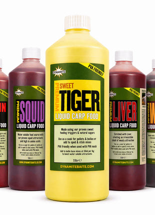 Dynamite Premium Liquid Carp Food 1L - Full Range by Billing Tackle