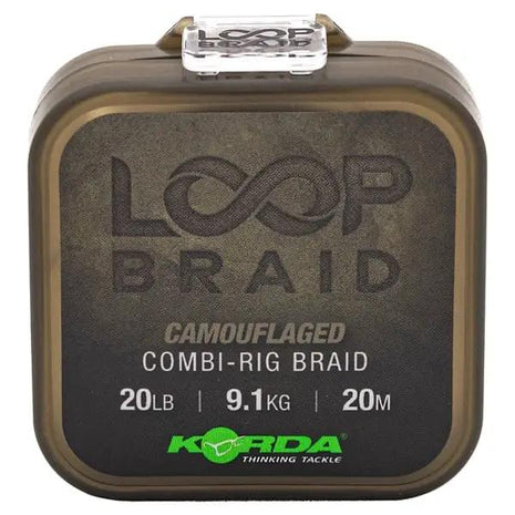 Korda Loop Braid Camouflaged Combi-Rig Braid by Billing Tackle