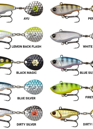 Savage Gear Fat Tail Spin (5.5cm/9g - Sinking) by Billing Tackle
