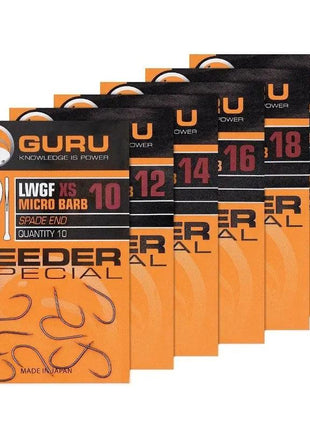 Guru LWGF Micro Barb Eyed Feeder Special | ALL SIZES by Billing Tackle