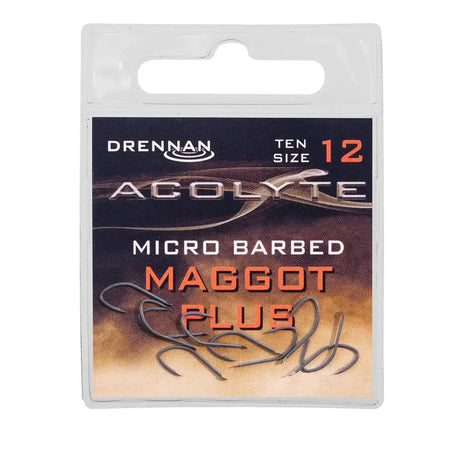 Drennan Acolyte Micro Barbed Maggot Plus ALL SIZES by Billing Tackle