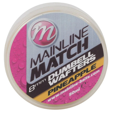 Mainline Match Dumbell Wafters – 6mm, 8mm & 10mm in All Flavors