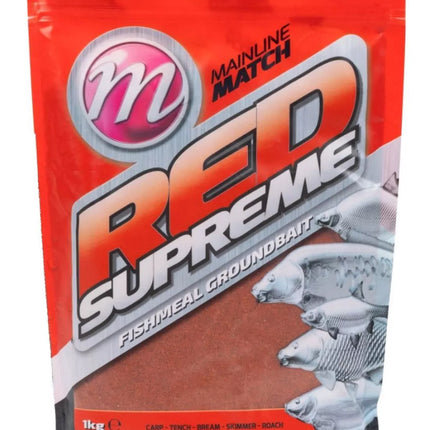 MAINLINE MATCH RED SUPREME FISHMEAL GROUNDBAIT 1kg