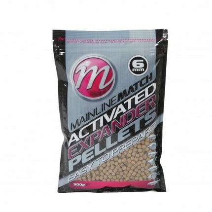 MAINLINE MATCH ACTIVATED EXPANDER PELLTS EASY TO PREPARE 4mm & 6mm 300g
