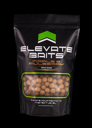 Elevate Baits Maple & Mulberry Boilies 5KG by Billing Tackle