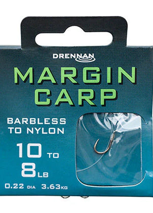 Drennan Margin Carp Barbless to Nylon by Billing Tackle