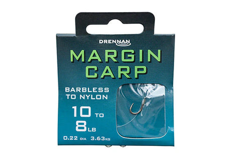 Drennan Margin Carp Barbless to Nylon by Billing Tackle