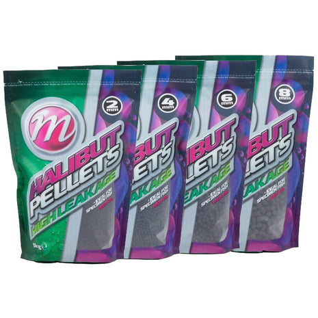 Mainline Match Halibut Pellets High Leakage