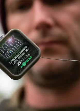 Korda Dark Matter Super-Heavy Tungsten Coated Hooklink by Billing Tackle