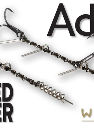 Westin Add-It Jointed Stinger HD Double (40kg/14cm/Hook #1/0) by Billing Tackle