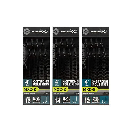 Matrix X-Strong Pole Rigs MXC-2 4” (10cm) by Billing Tackle