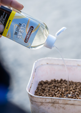 Sonubaits Clear Pellet Oil by Billing Tackle