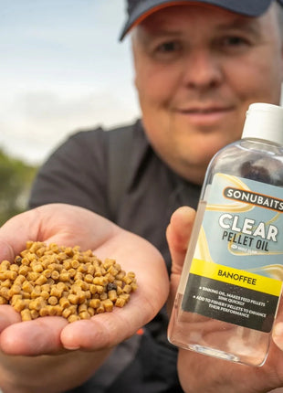 Sonubaits Clear Pellet Oil by Billing Tackle