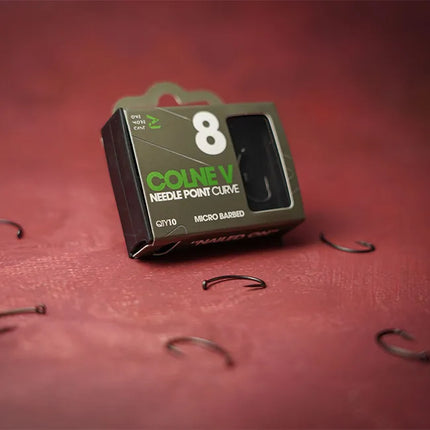 OMC Colne V Needle Point Curve Hooks - All Sizes