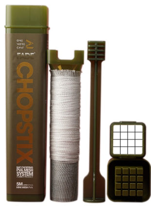 OMC chopstix bait chopping PVA mesh system a 2 in 1 product by Billing Tackle