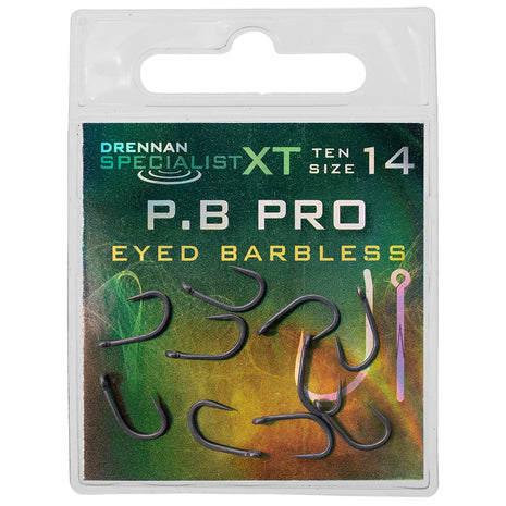 Drennan Specialist XT P.B Pro Eyed Barbless by Billing Tackle