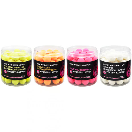 Sticky Pop-Ups Krill Manilla Bloodworm | Full Range by Billing Tackle