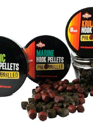 Dynamite Pre-Drilled Hook Pellets (8mm) by Billing Tackle