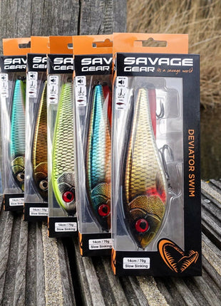 Deviator Swim Savage Gear 14cm 70g Slow Sinker by Billing Tackle