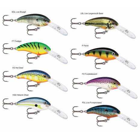 Rapala Shad Dancer (5cm/8g - Sweeping Tail Action/Floating)