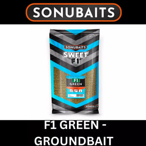 SONUBAITS SWEET F1 GREEN GROUNDBAIT 2kg