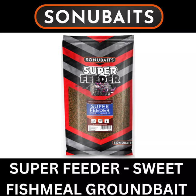 SONUBAITS SUPERFEEDER SWEET FISHMEAL GROUNDBAIT 2kg