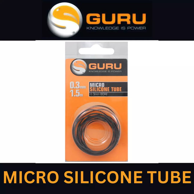 GURU MICRO SILICONE TUBE 0.3mm 1.5m