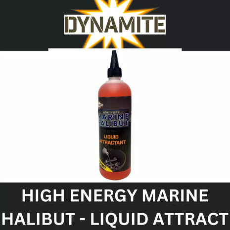 DYNAMITE HIGH ENERGY MARINE HALIBUT HI ATTRACT LIQUID ATTRACTANT