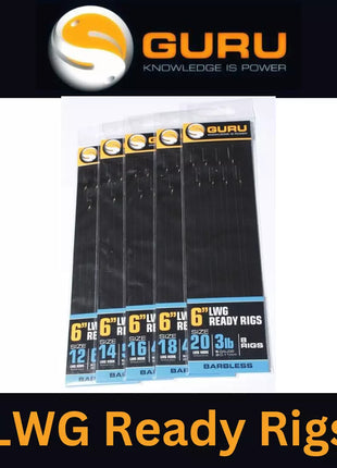GURU LWG READY RIGS BARBLESS 6’’
