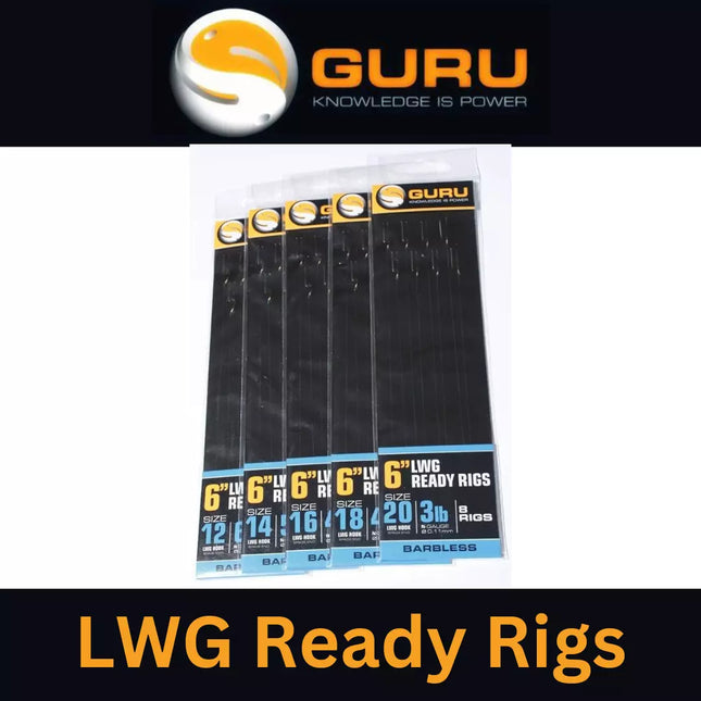 GURU LWG READY RIGS BARBLESS 6’’