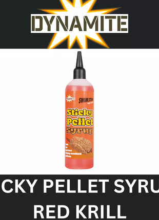 DYNAMITE SWIM STIM RED KRILL STICKY PELLET SYRUP  300ml