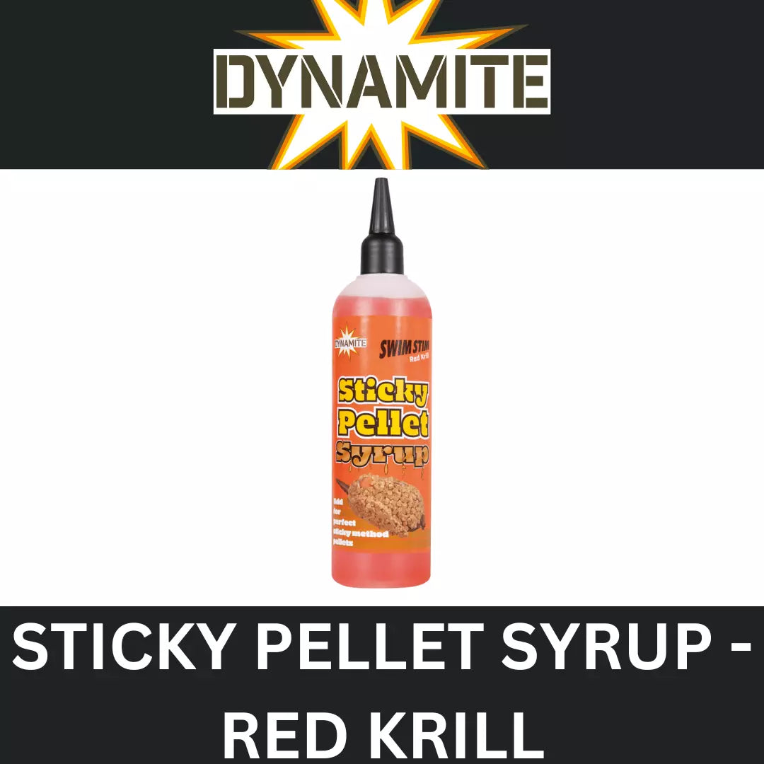 DYNAMITE SWIM STIM RED KRILL STICKY PELLET SYRUP  300ml