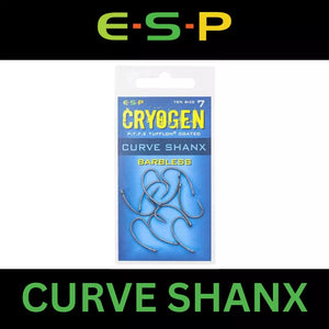 ESP CRYOGEN CURVE SHANX BARBLESS SIZE 4 / 6 / 7 / 8